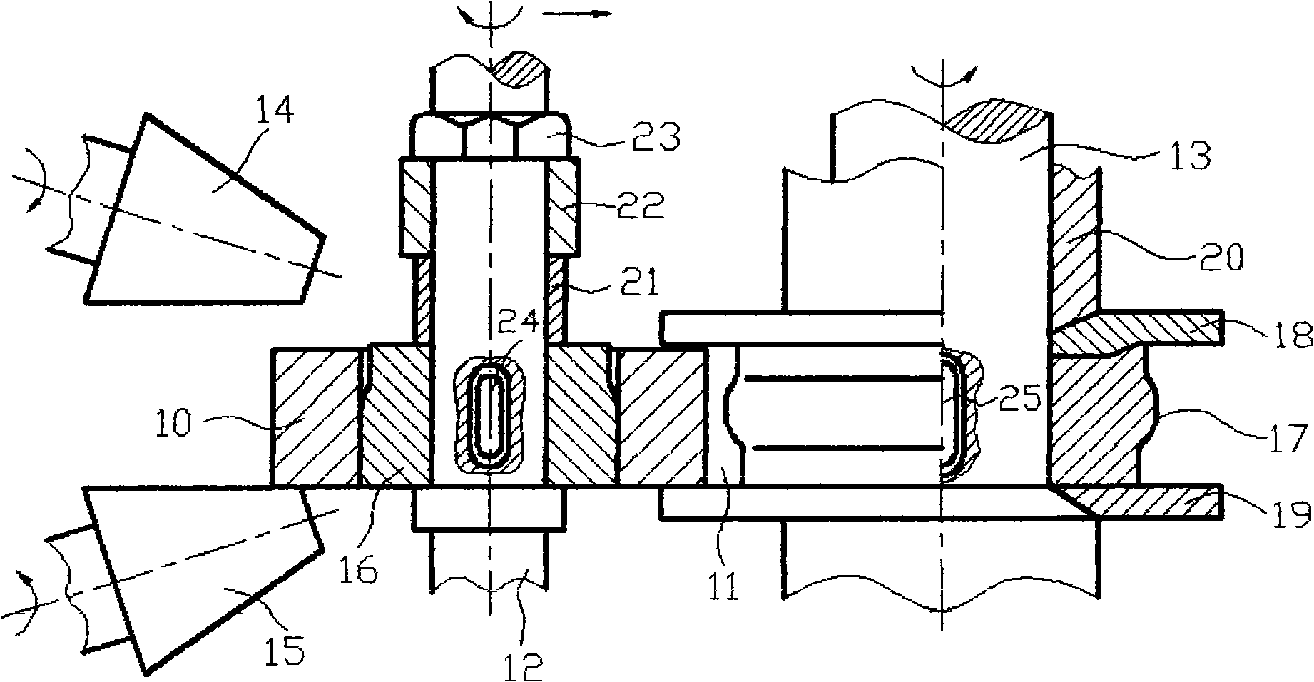 Method for rolling and shaping nickel-based high-temperature alloy special-shaped ring forging