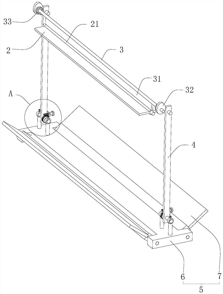 A central air conditioner with controllable wind direction