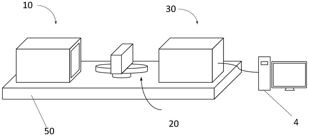 Measuring device and method for measuring optical uniformity of optical glass