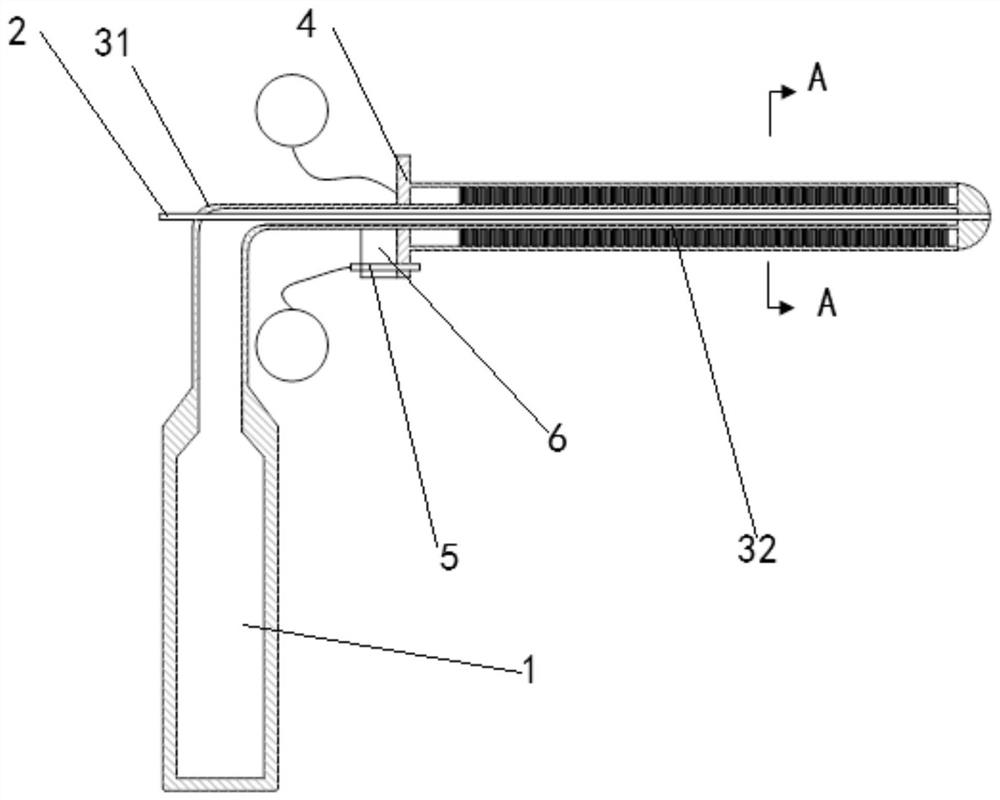 An instrument for applying medicine to the ear canal