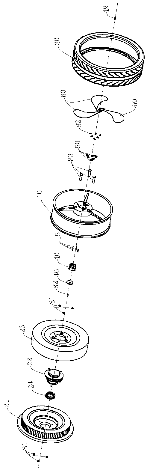 Wheels for amphibious vehicles