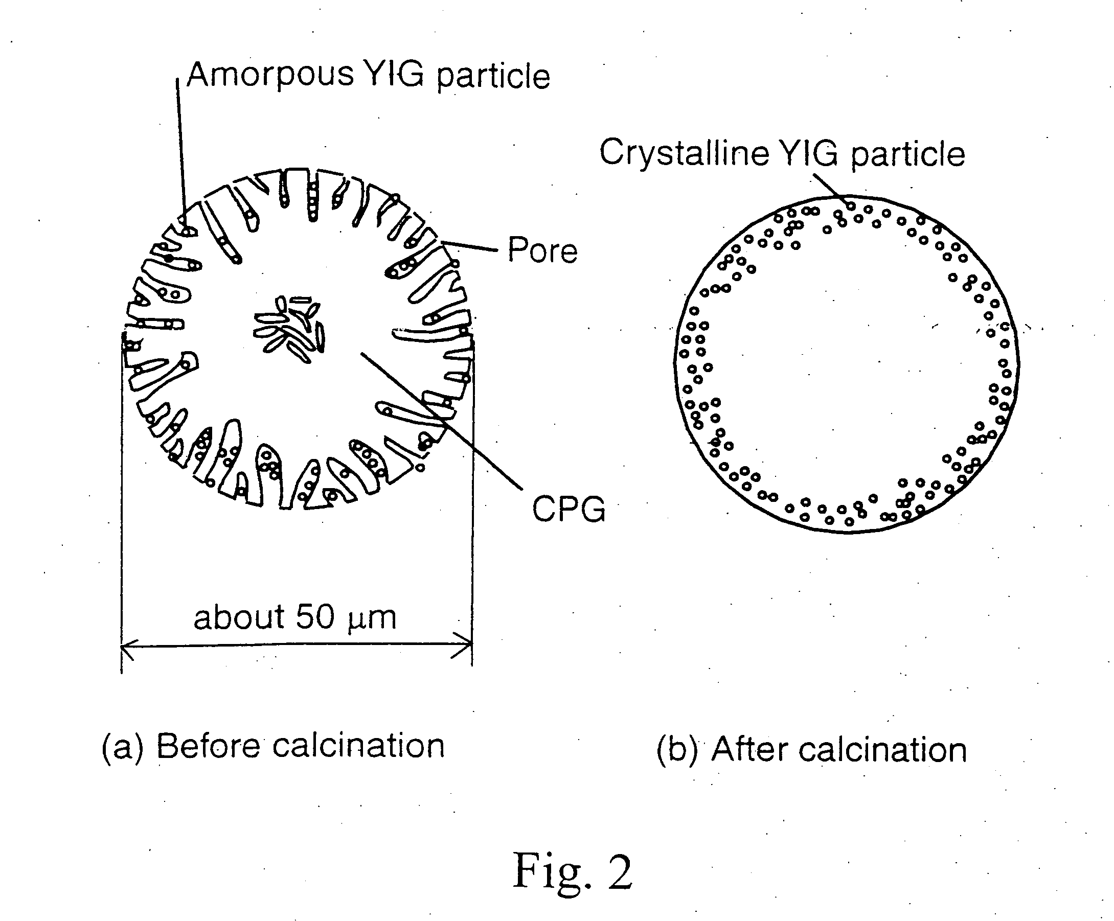 Glass composite including dispersed rare earth iron garnet nanoparticles