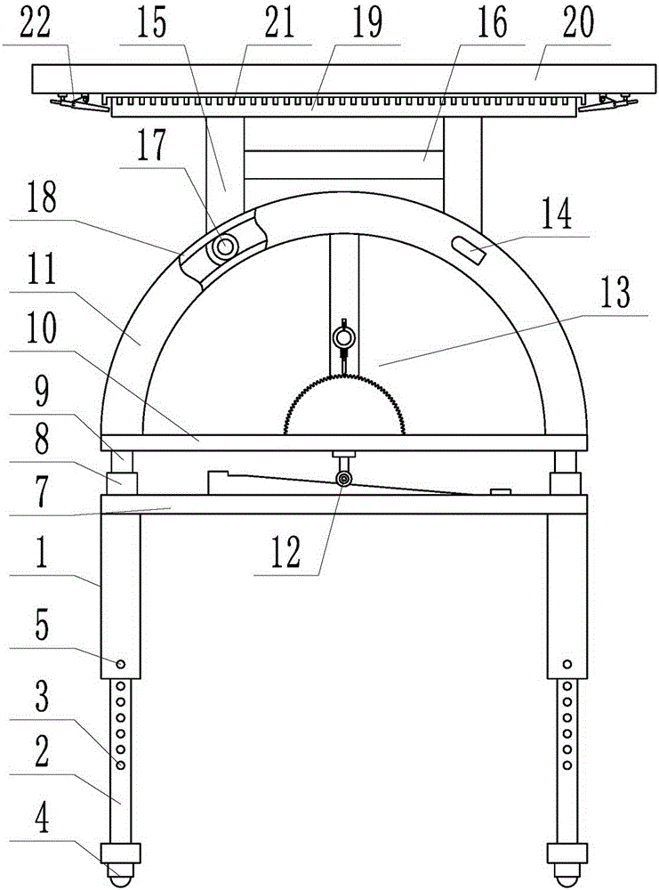 All-dimensional kinematic drawing desk