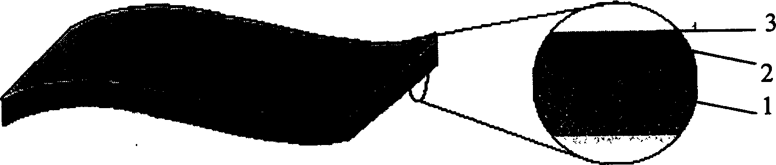 Aerogel recombination flexible thermal insulation heat-proof thin film and process for preparing same