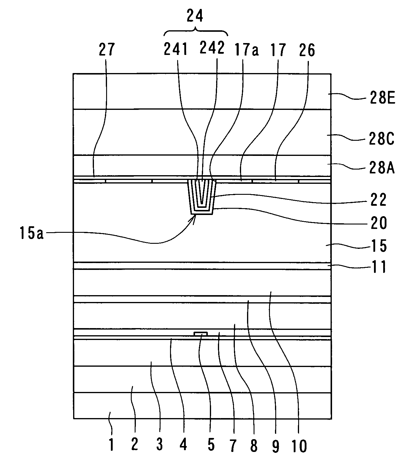 Magnetic head for perpendicular magnetic recording and method of manufacturing same