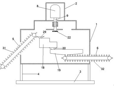 A robot for fast crushing of farm feed