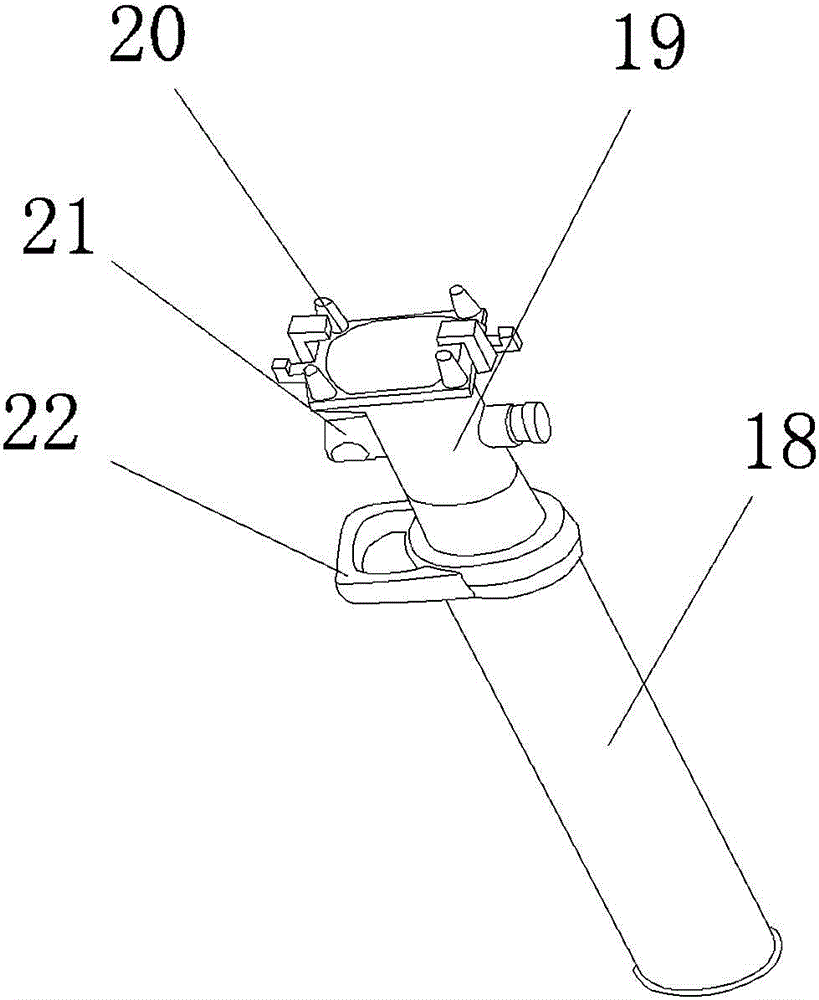 Mining hydraulic supporting device
