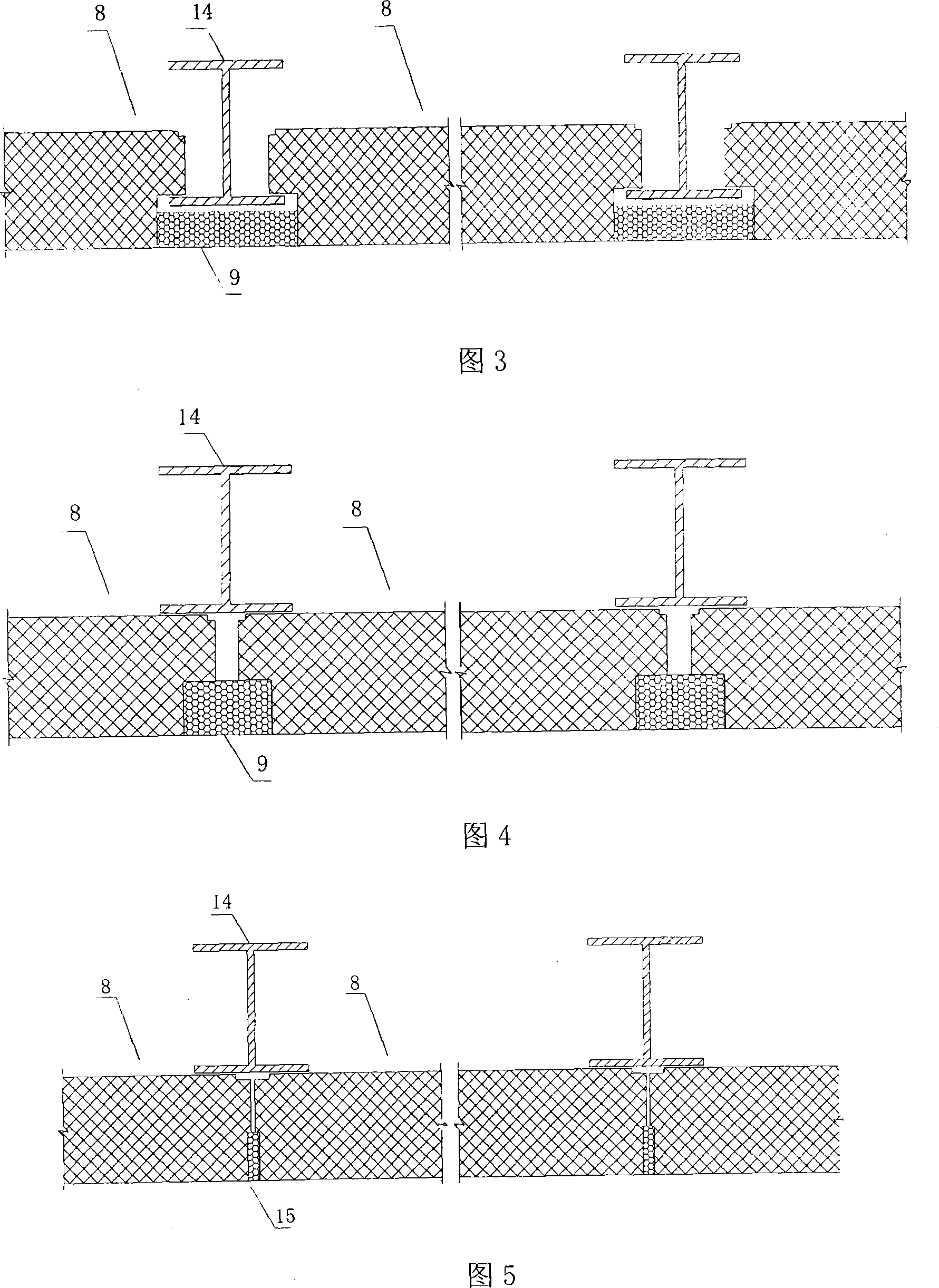 Composite thermal insulation wall body and method for producing and mounting the same