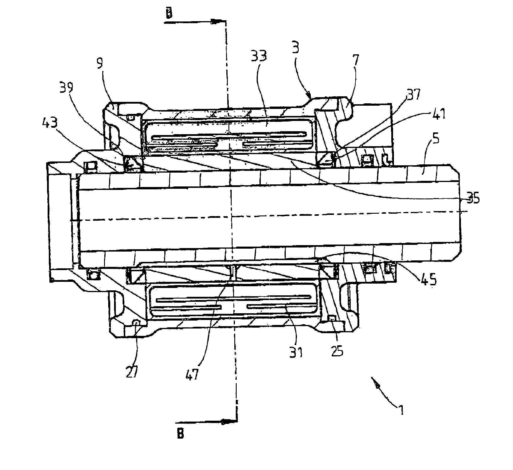 Oscillating motor