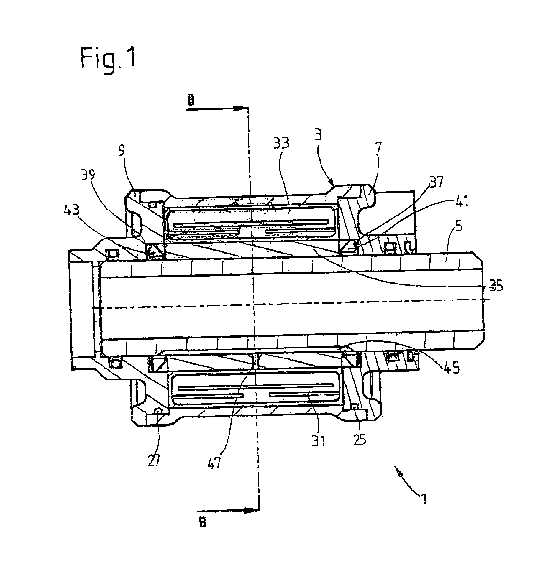 Oscillating motor