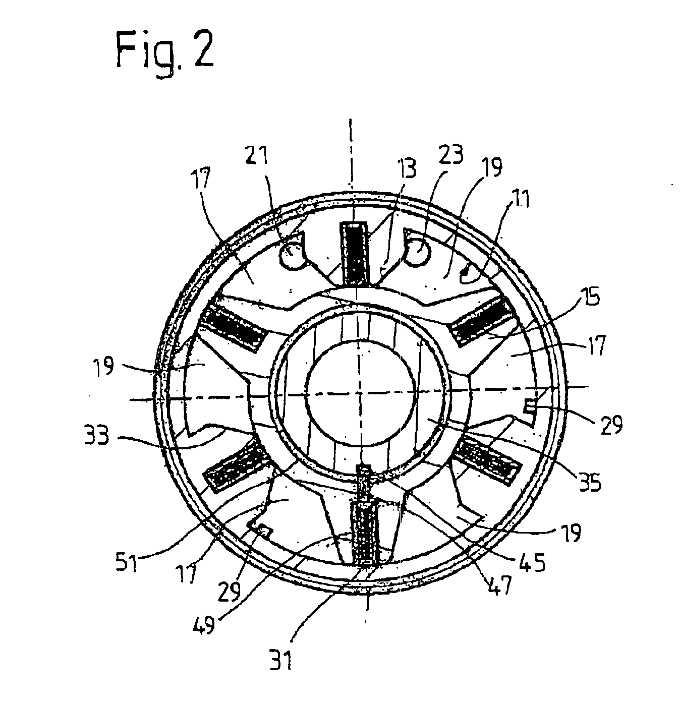 Oscillating motor