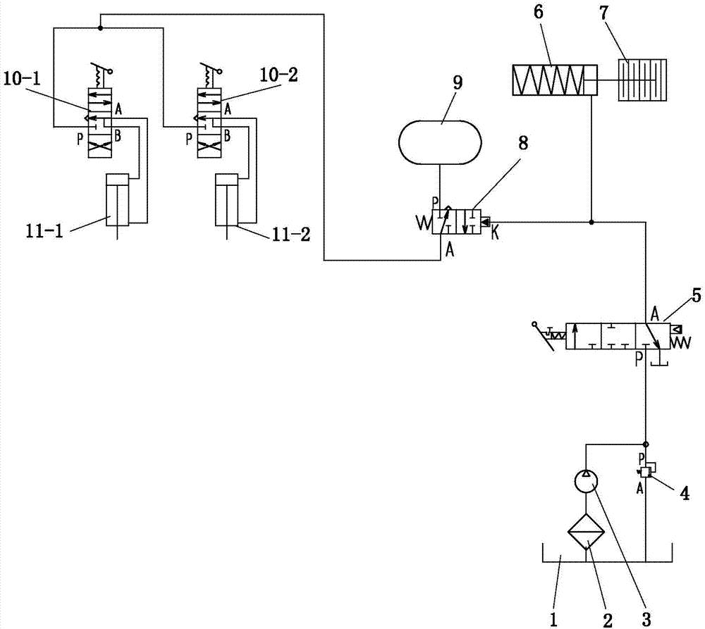 Automobile parking braking and gear combination control system