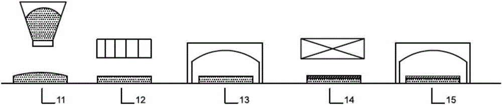 Magic glazed tile and production method thereof