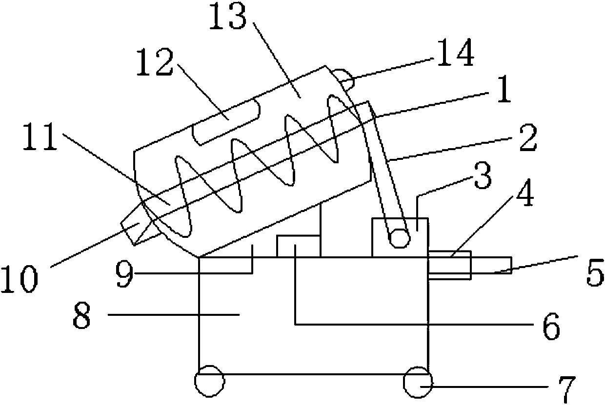 Multifunctional feed stirring device