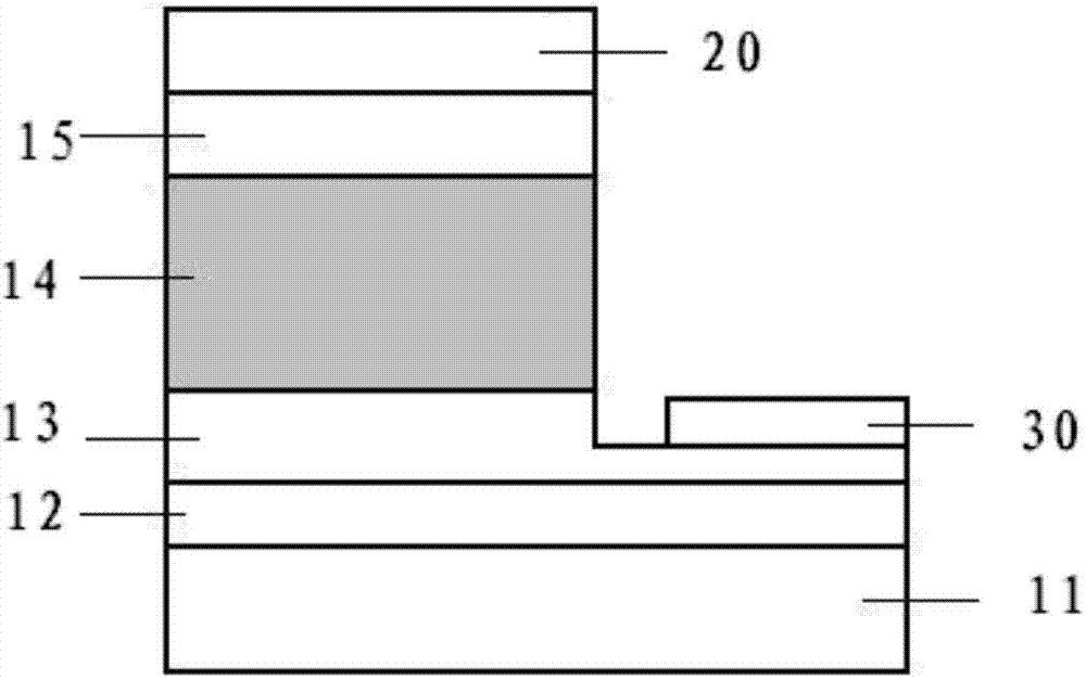 Double-laminated-layer electrode light-emitting device