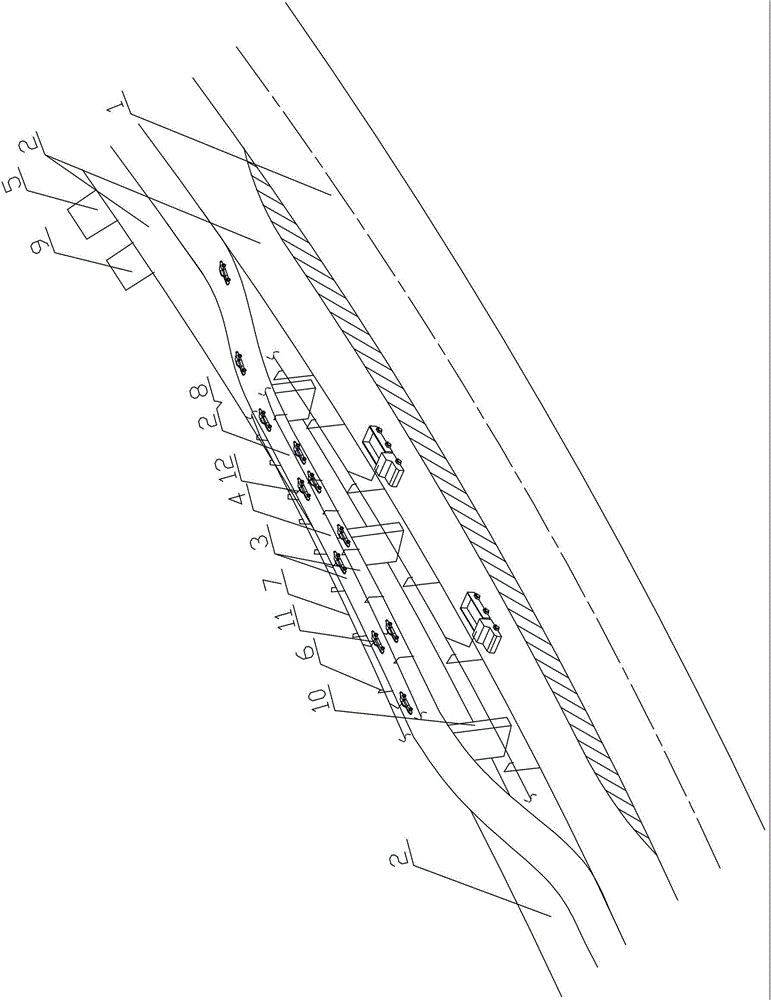 Electrical highway charging system