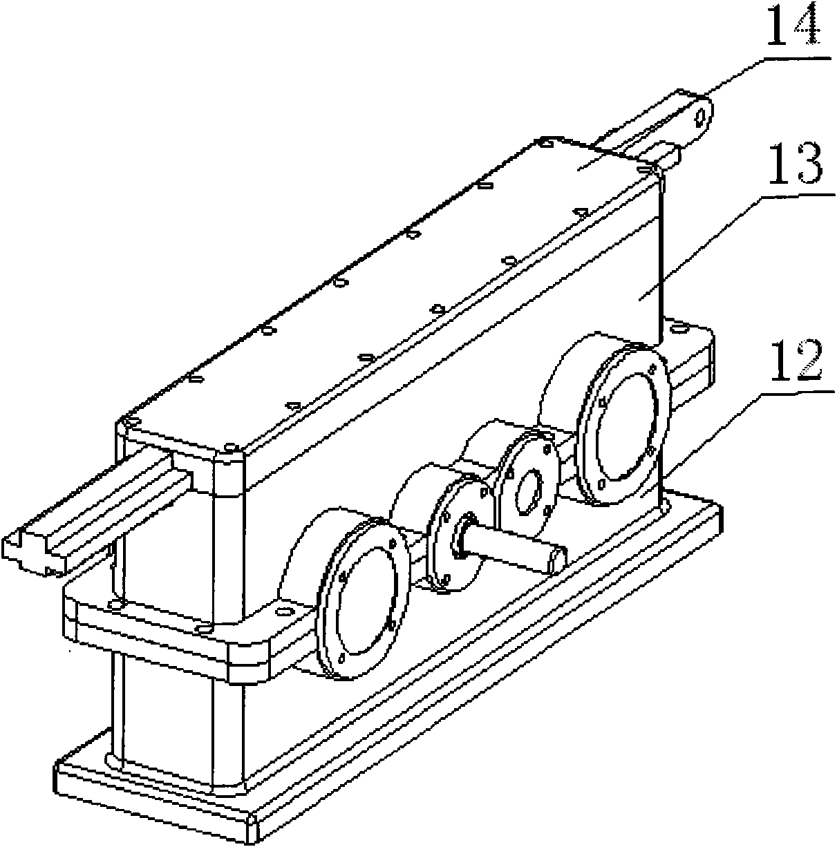 Transmission speed change device