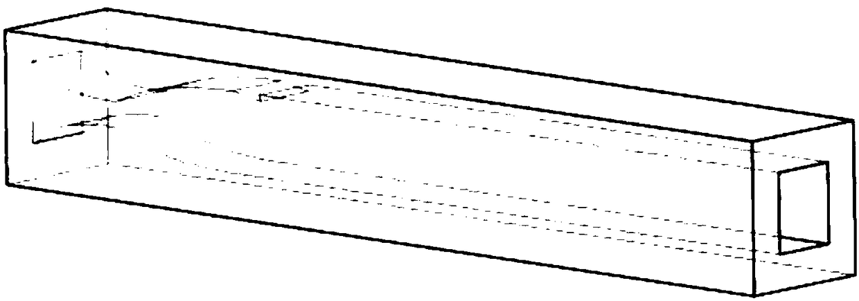 Three-dimensional structure measuring device and measuring method of incident shock wave