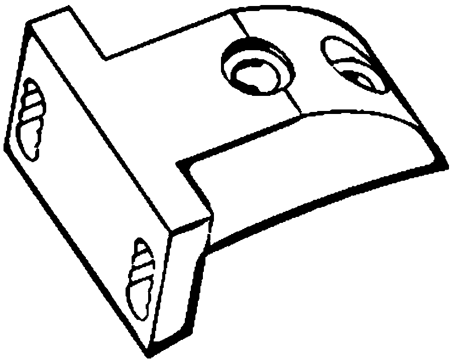 Cutting mechanism of roller-type forest cleaning device