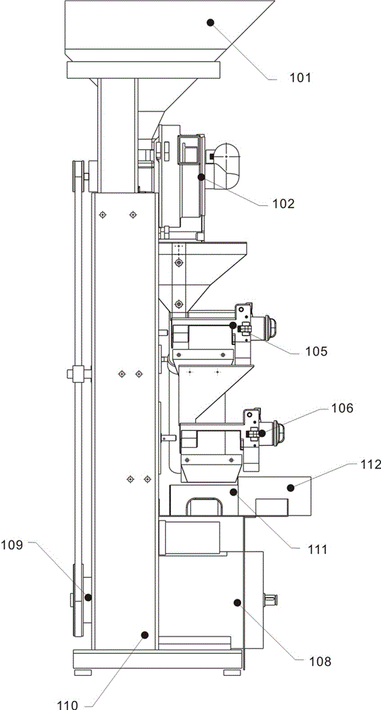 Rice huller and rice husking machine