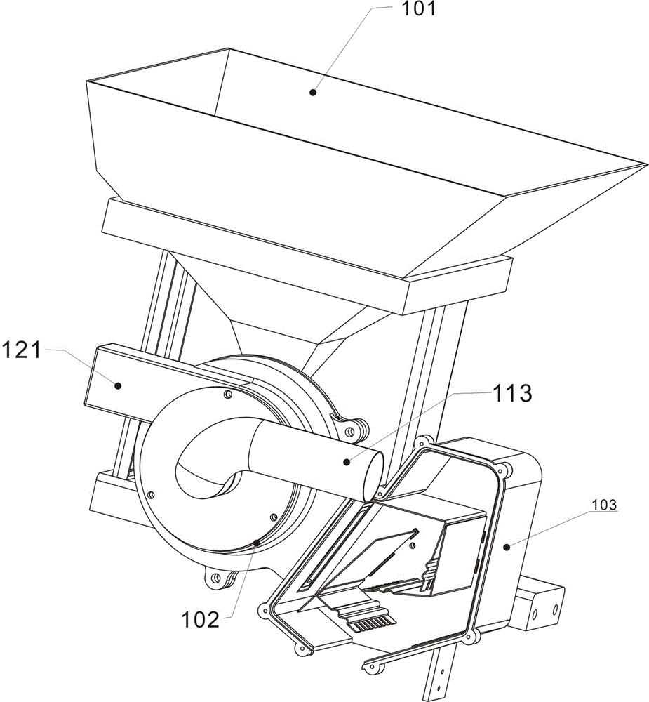 Rice huller and rice husking machine