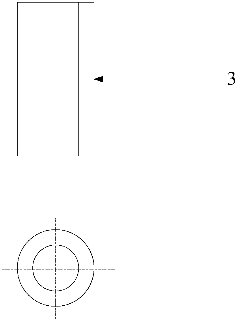 Device and method for measuring model flow-induced noise in working section of water tunnel