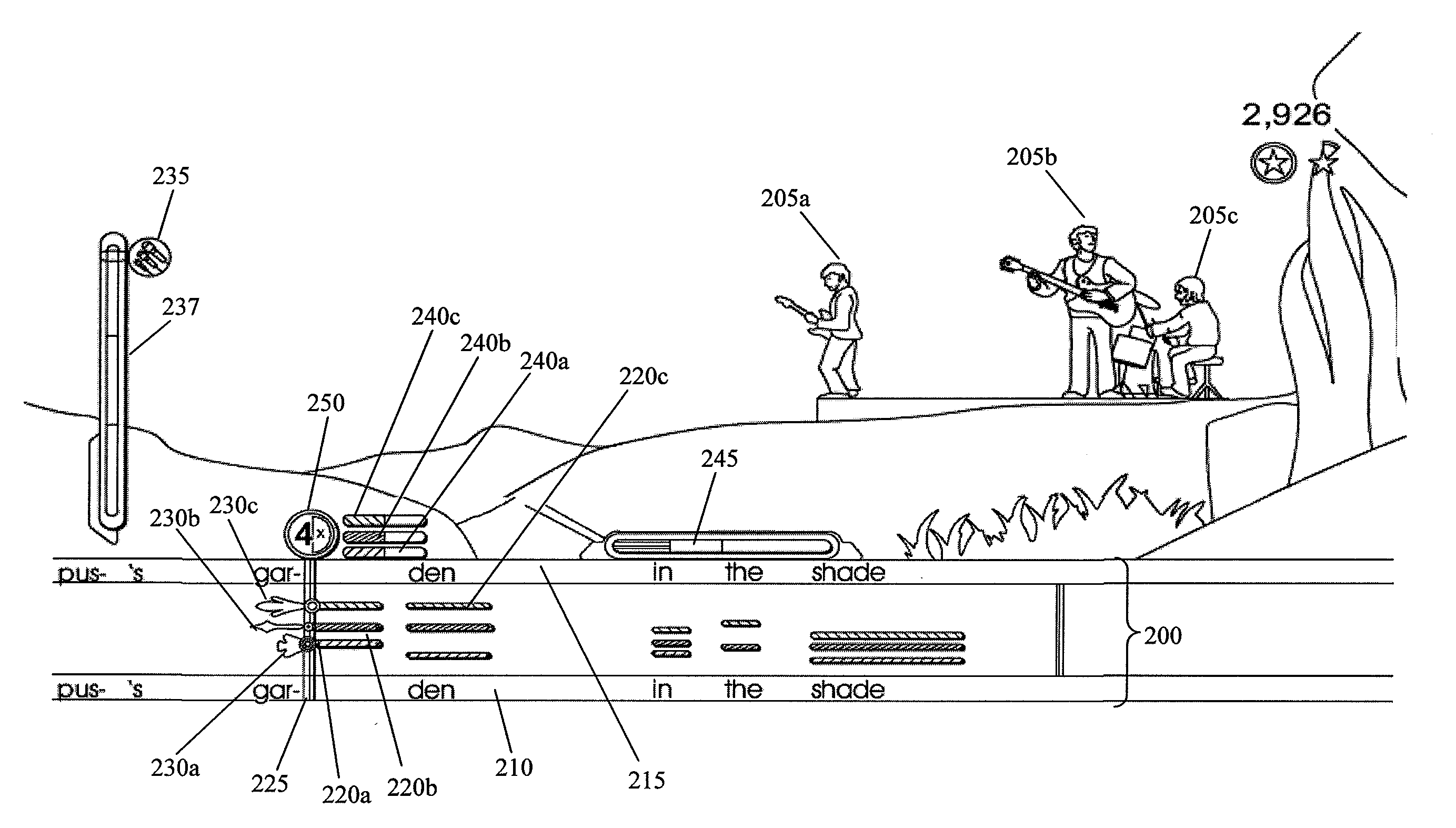 Scoring a Musical Performance Involving Multiple Parts