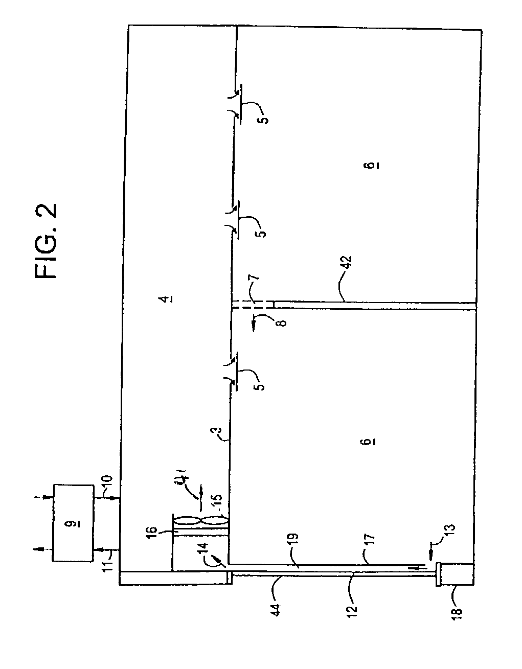 High-efficiency air handler