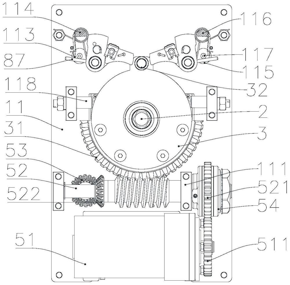 Miniaturized multi-station operating mechanism