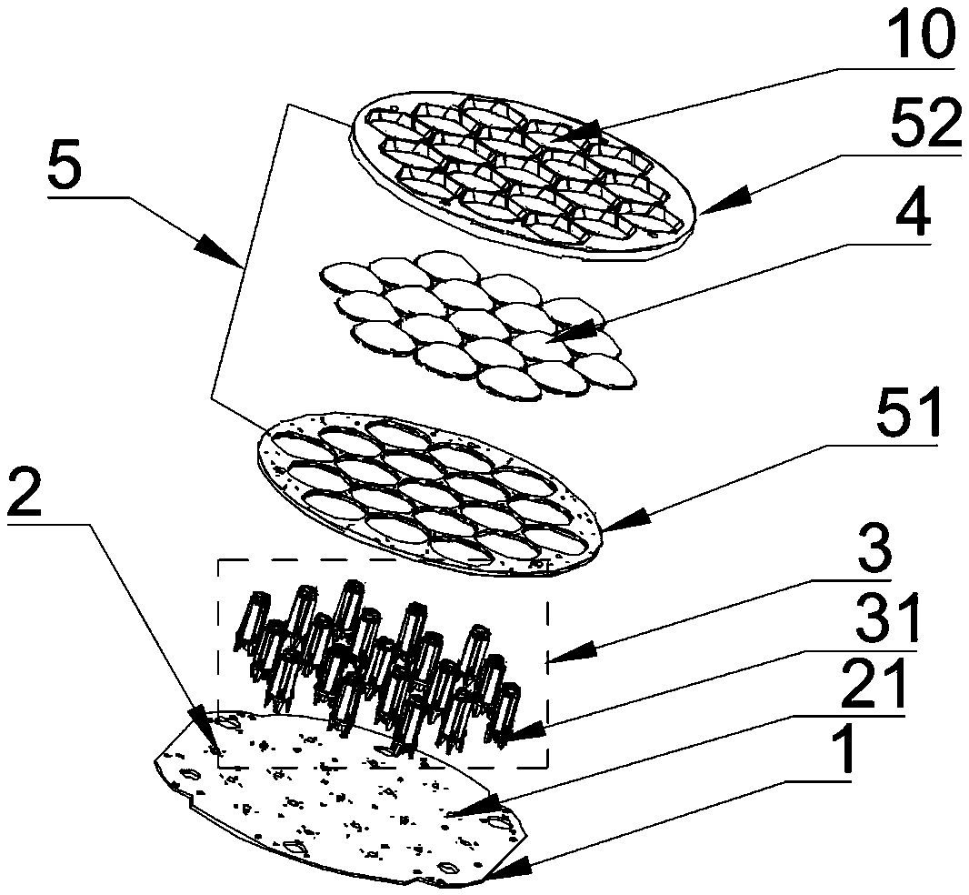 Optical system and lamp employing same