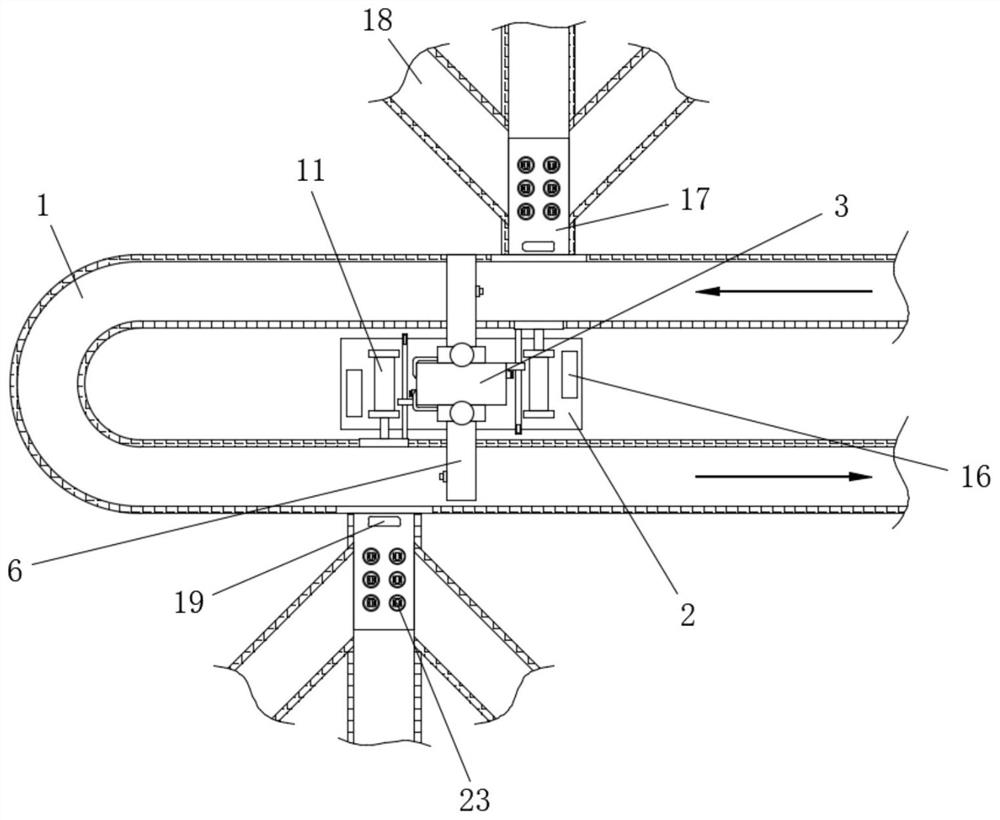 A sorting device for e-commerce articles and a method of using the same