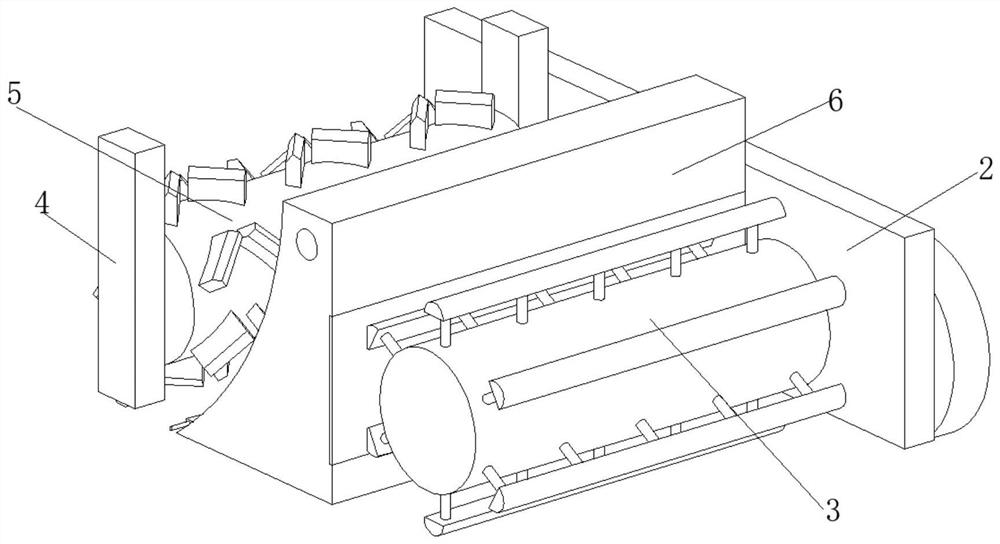 Soil cleaning device for municipal road