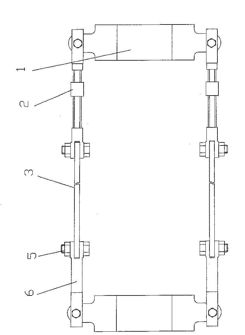 High-voltage power line tension insulator string forward spin live-wire altering method