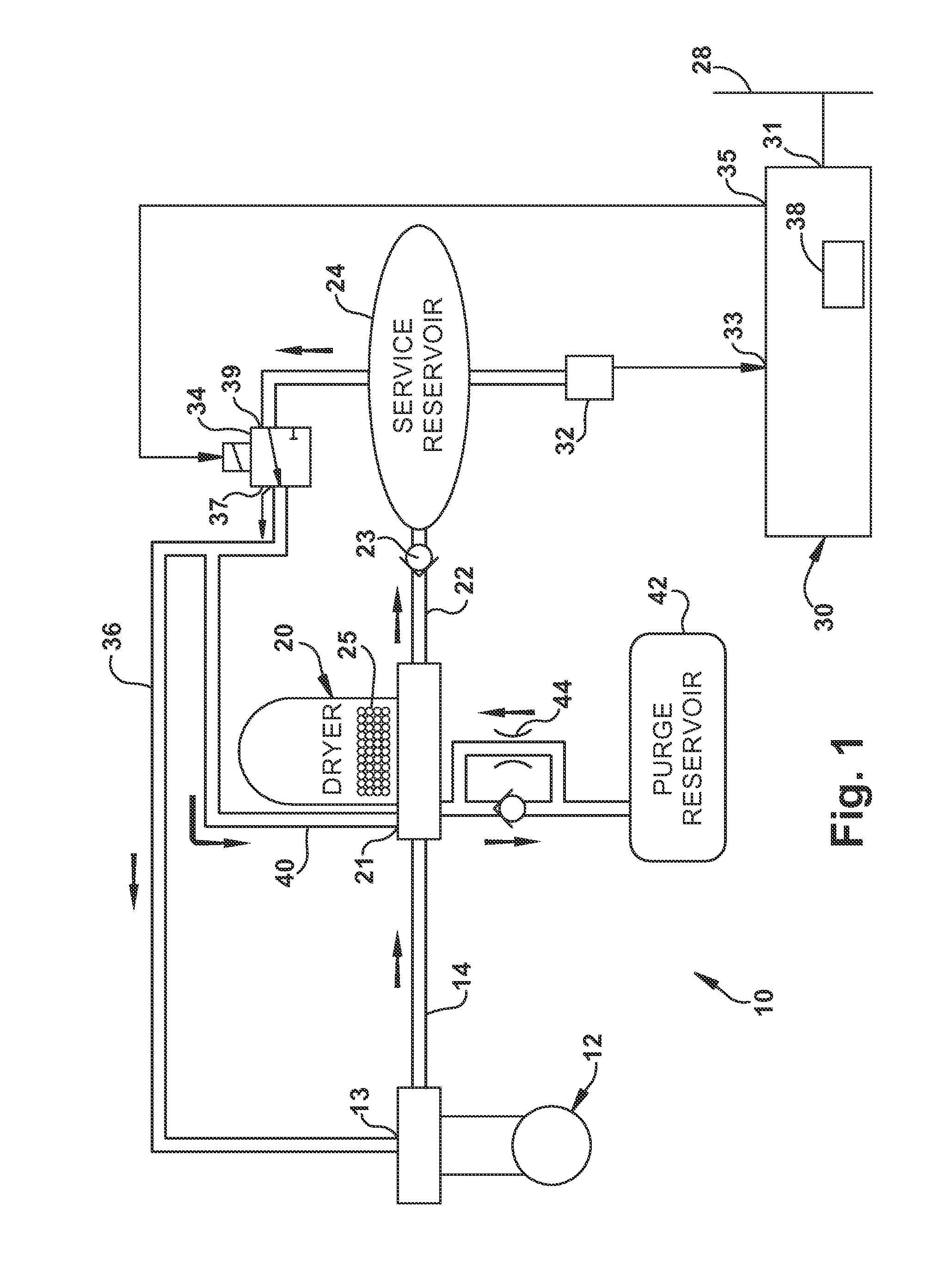 Air Dryer Purge Controller and Method