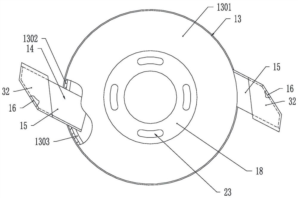 Lower discharging scraper centrifugal machine