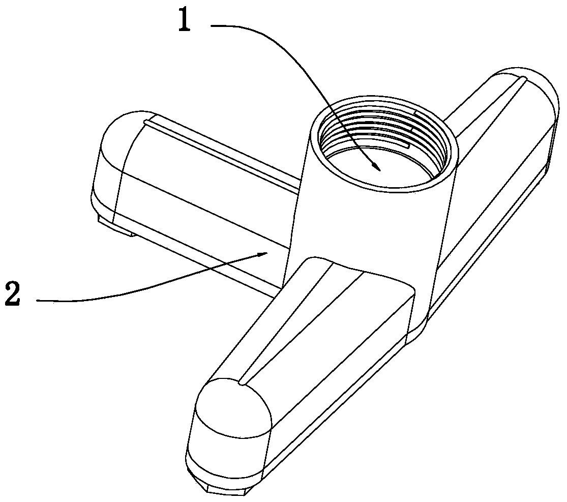 A double-layer faucet shell and its processing technology