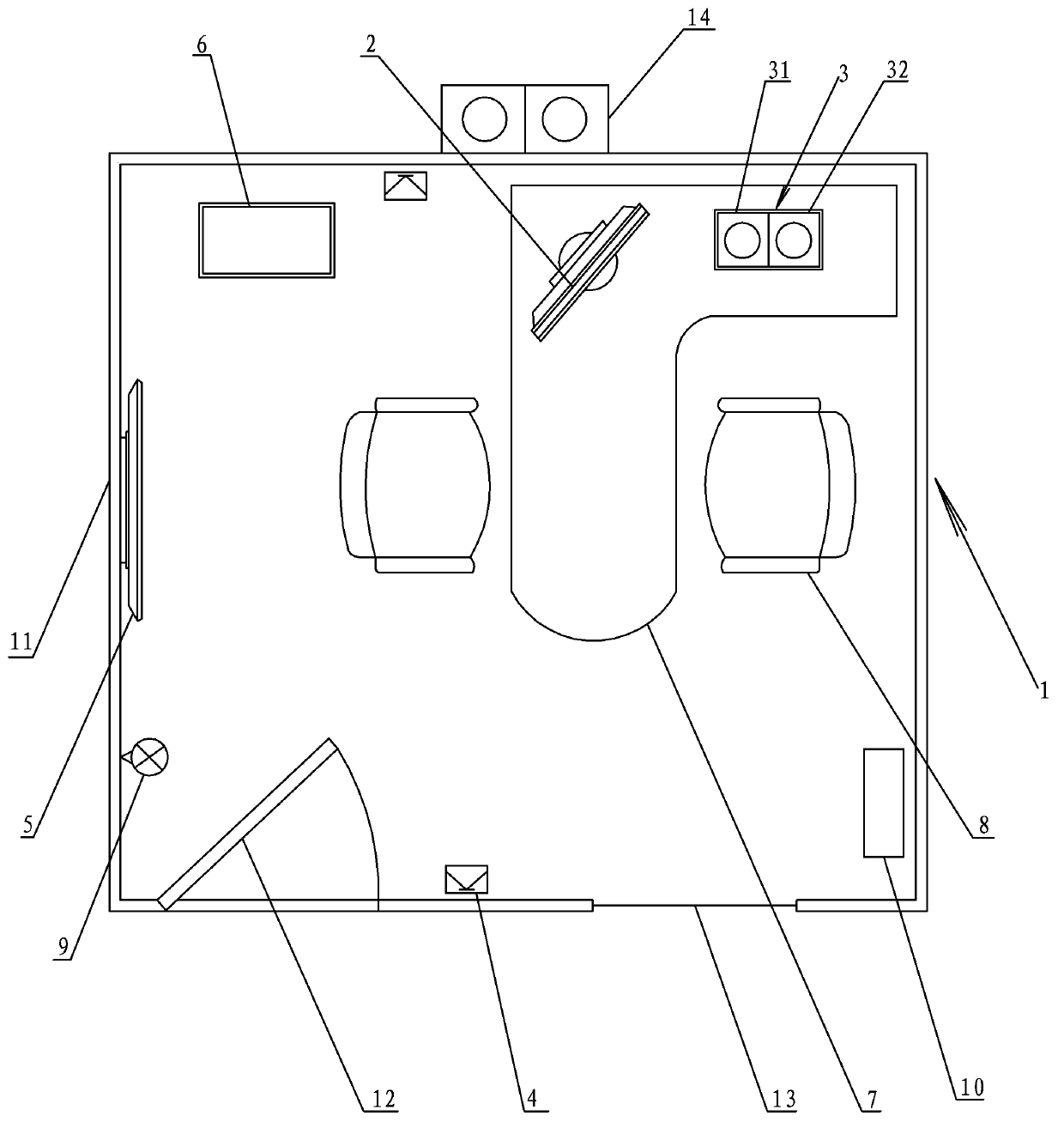 Integrated tinnitus consulting chamber