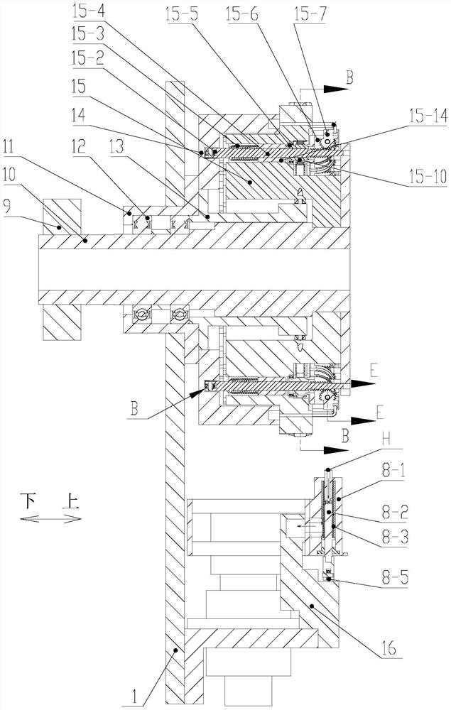 Handover and turnover device and method for tubular container end face sealing paper sheets