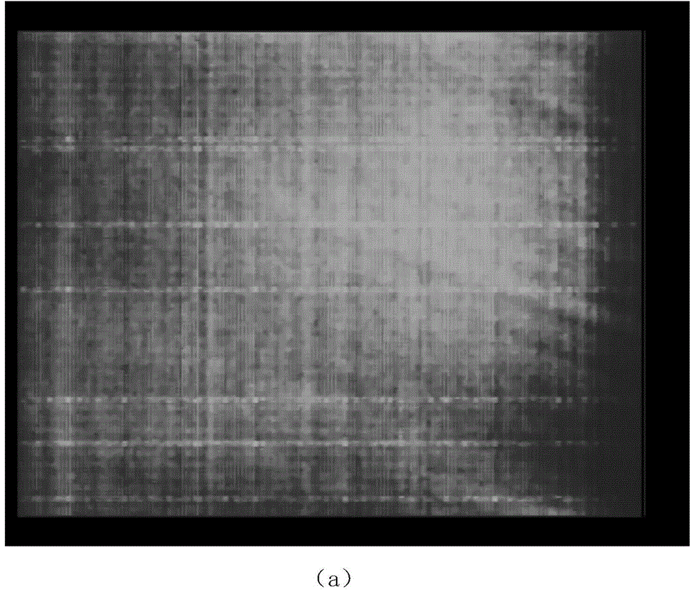 Non-uniformity correction method of non-barrier infrared thermal imaging system