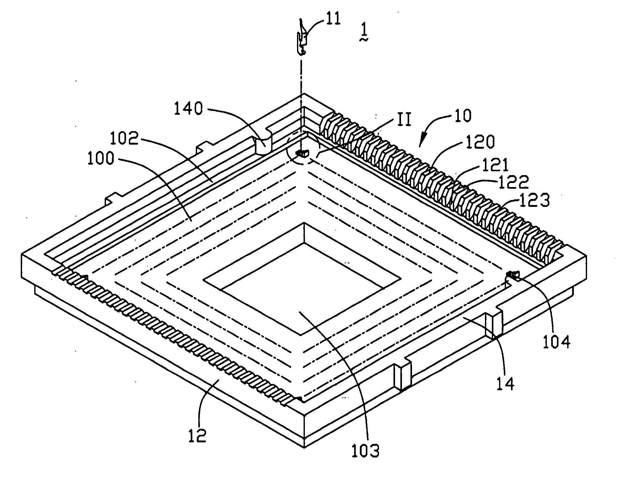 Electrical connector with dual-function housing protrusions