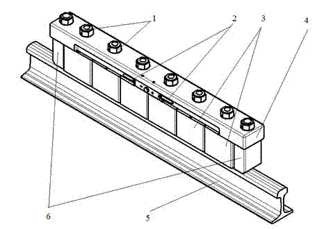 Electromagnetic type magnetic rail brake