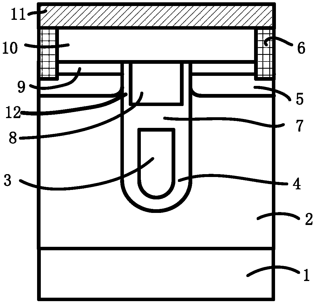 Shield gate trench MOSFET