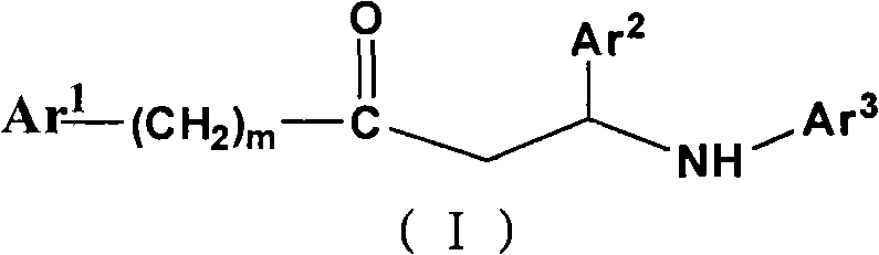 Beta-amino ketones compound with anti-diabetic activity