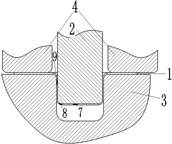 A method for actively modifying the surface of metal plastic forming dies