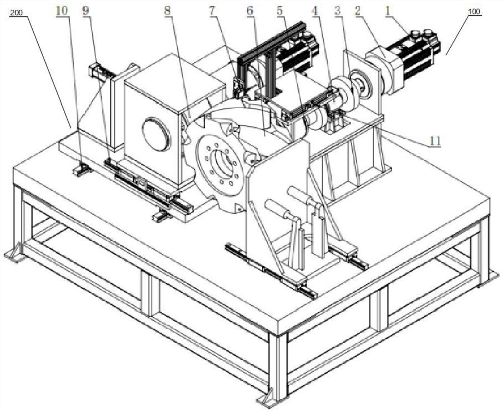 Multifunctional Mecanum wheel size and performance comprehensive test bench