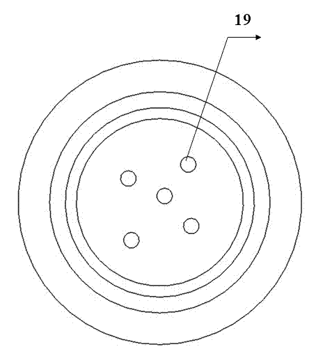 Universal sub-control low-carbon water nozzle