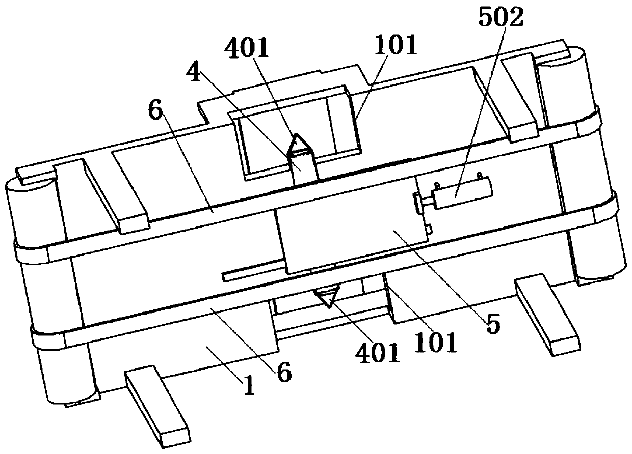 Ear band detection device for mask