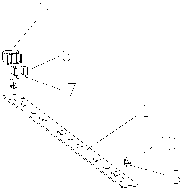 Quick LED strip connecting equipment