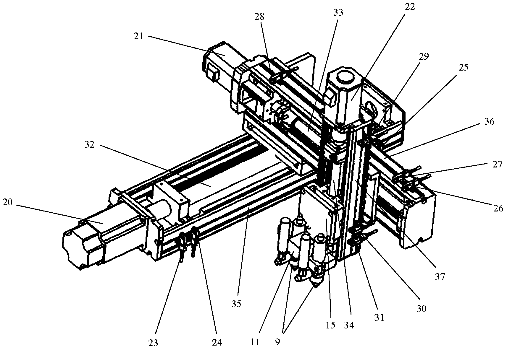 Fully-automatic LED phosphor coating apparatus and control method thereof