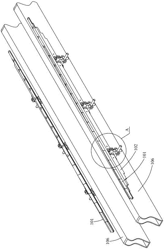 A cardboard guiding forming mechanism for a box gluer